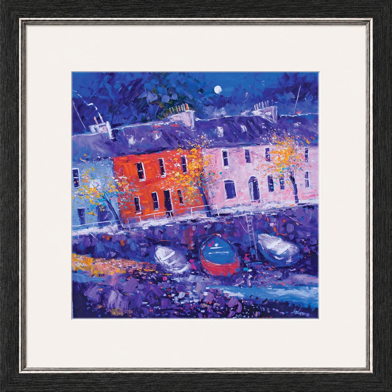 Autumn Gloaming, Tobermory Mull by Jolomo - Scottish landscape artwork framed wall art print, product image 14