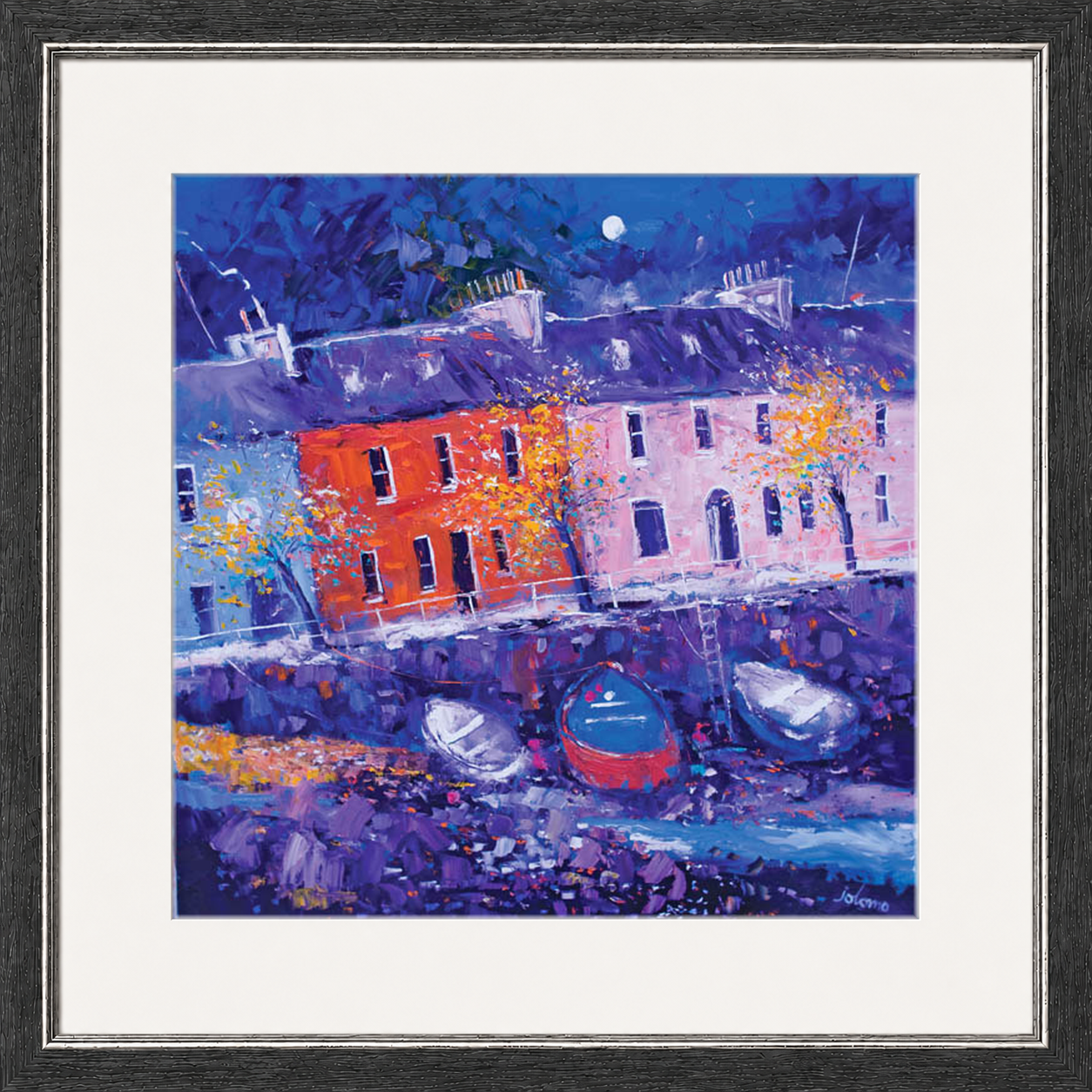 Autumn Gloaming, Tobermory Mull by Jolomo - Scottish landscape artwork framed wall art print, product image 20
