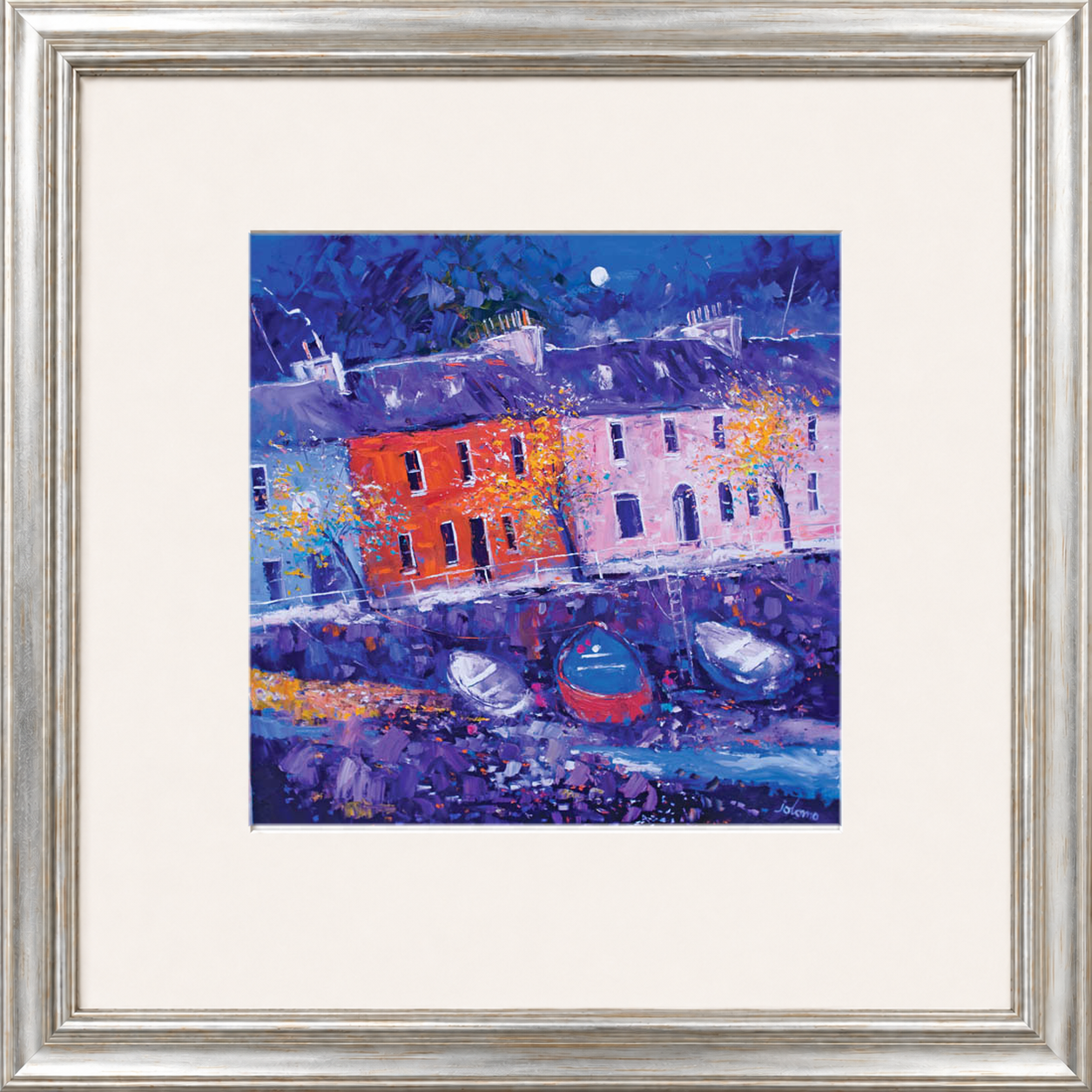 Autumn Gloaming, Tobermory Mull by Jolomo - Scottish landscape artwork framed wall art print, product image 11