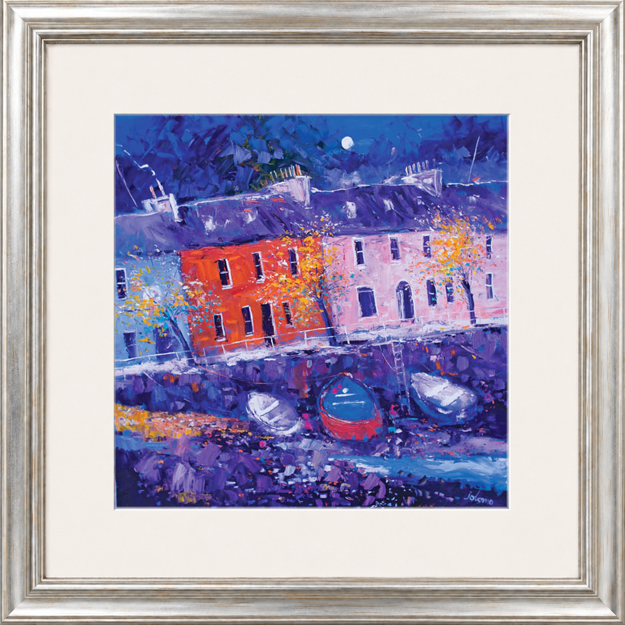 Autumn Gloaming, Tobermory Mull by Jolomo - Scottish landscape artwork framed wall art print, product image 17