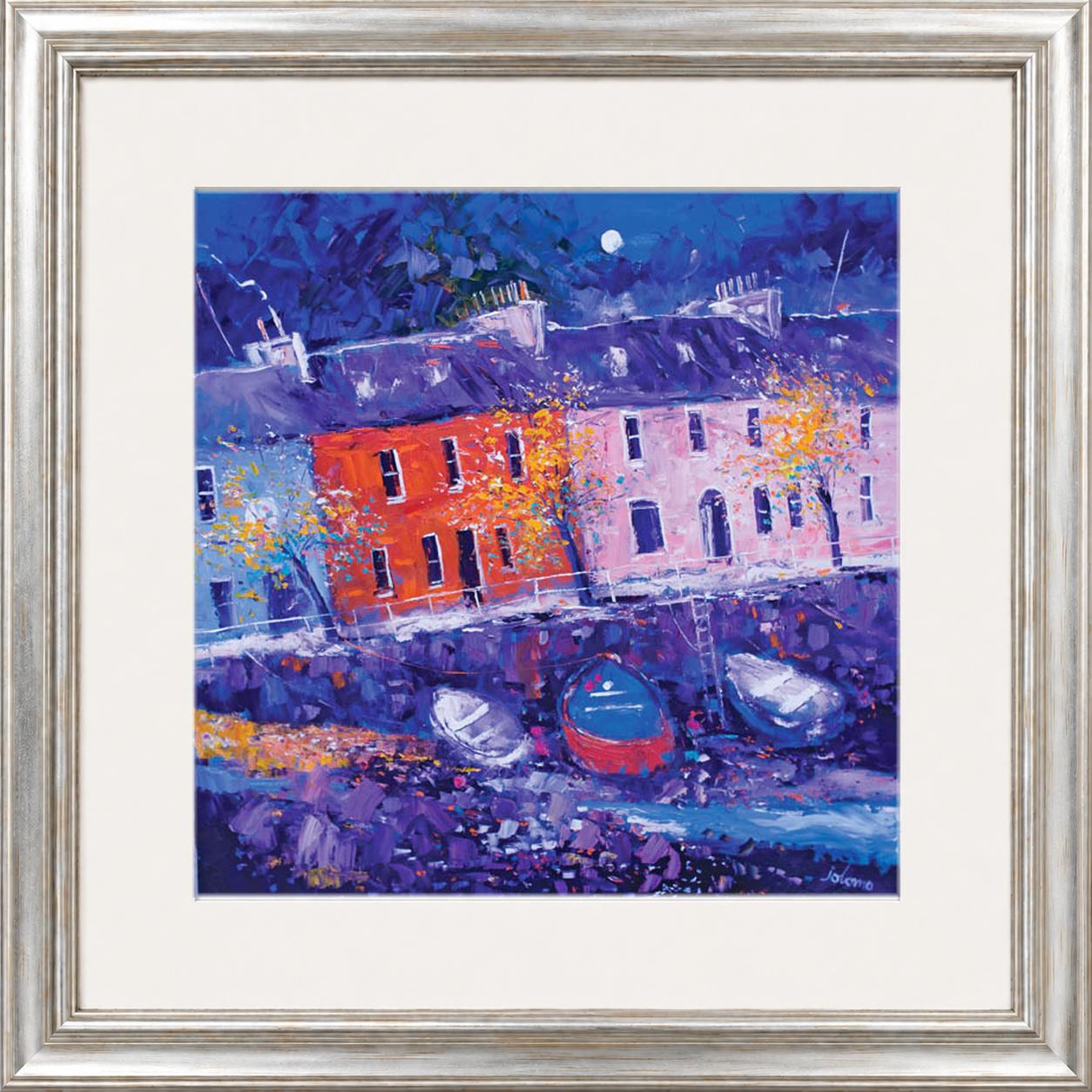 Autumn Gloaming, Tobermory Mull by Jolomo - Scottish landscape artwork framed wall art print, product image 23
