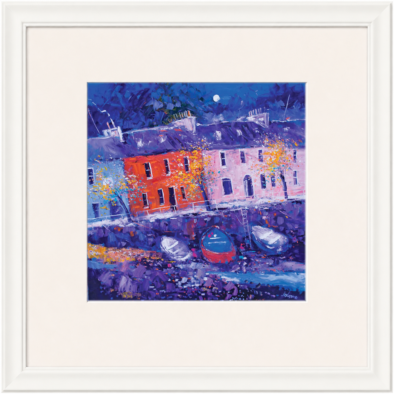 Autumn Gloaming, Tobermory Mull by Jolomo - Scottish landscape artwork framed wall art print, product image 10
