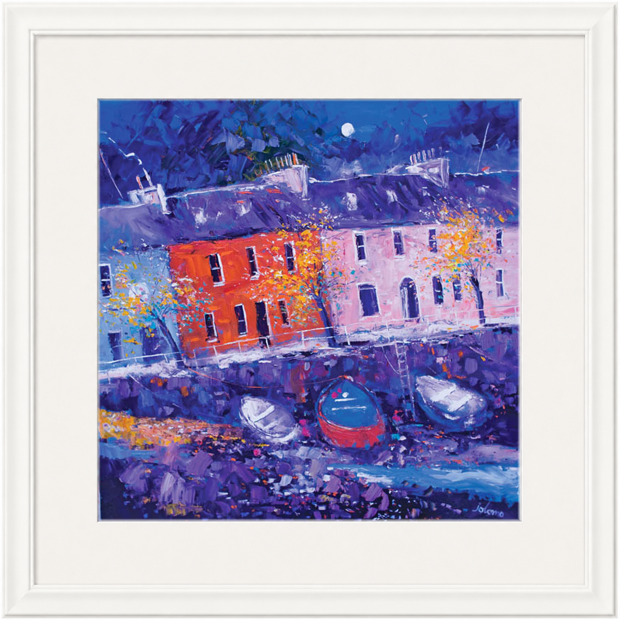 Autumn Gloaming, Tobermory Mull by Jolomo - Scottish landscape artwork framed wall art print, product image 22