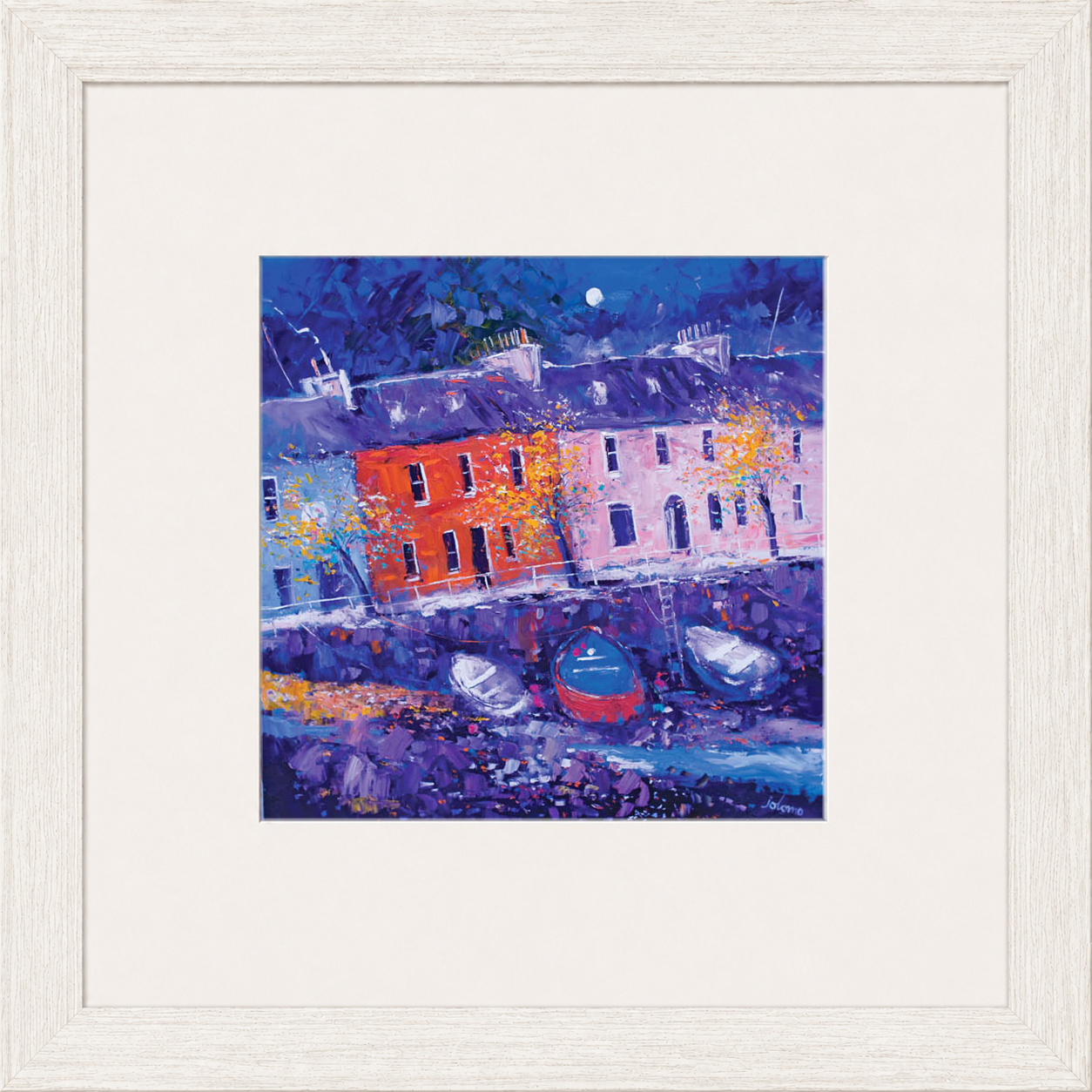 Autumn Gloaming, Tobermory Mull by Jolomo - Scottish landscape artwork framed wall art print, product image 7