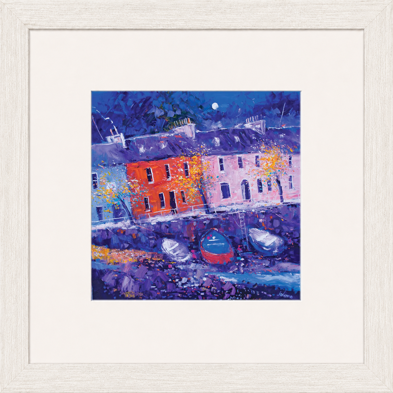 Autumn Gloaming, Tobermory Mull by Jolomo - Scottish landscape artwork framed wall art print, product image 13