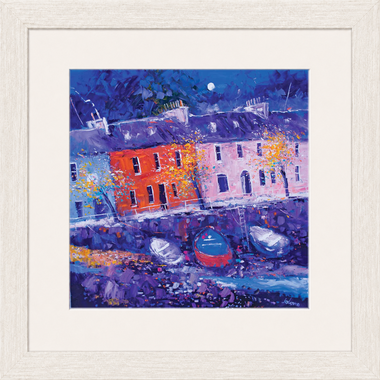 Autumn Gloaming, Tobermory Mull by Jolomo - Scottish landscape artwork framed wall art print, product image 19