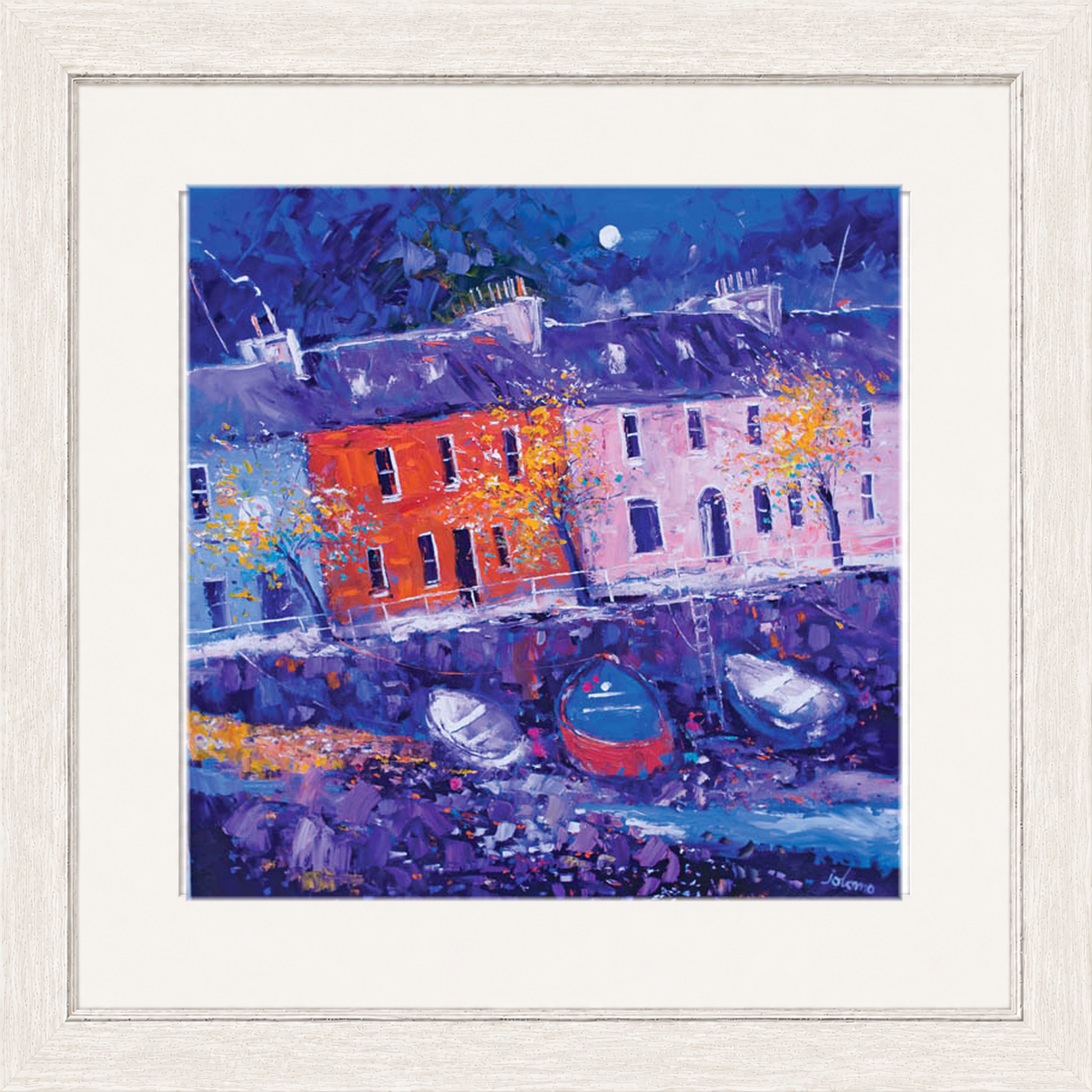 Autumn Gloaming, Tobermory Mull by Jolomo - Scottish landscape artwork framed wall art print, product image 25