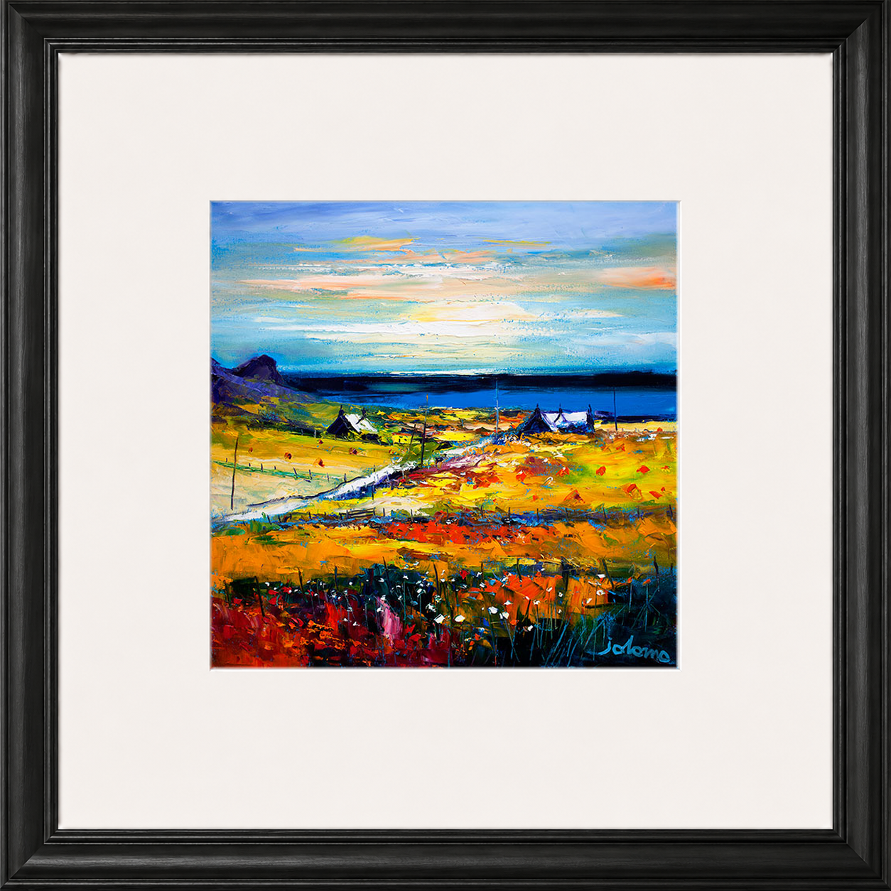 Autumn Light at Kilchattan, Isle of Colonsay by John Lowrie Morrison (Jolomo)