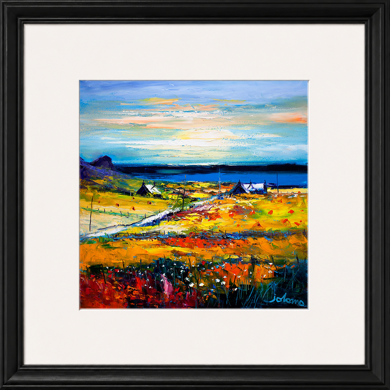 Autumn Light at Kilchattan, Isle of Colonsay by John Lowrie Morrison (Jolomo)