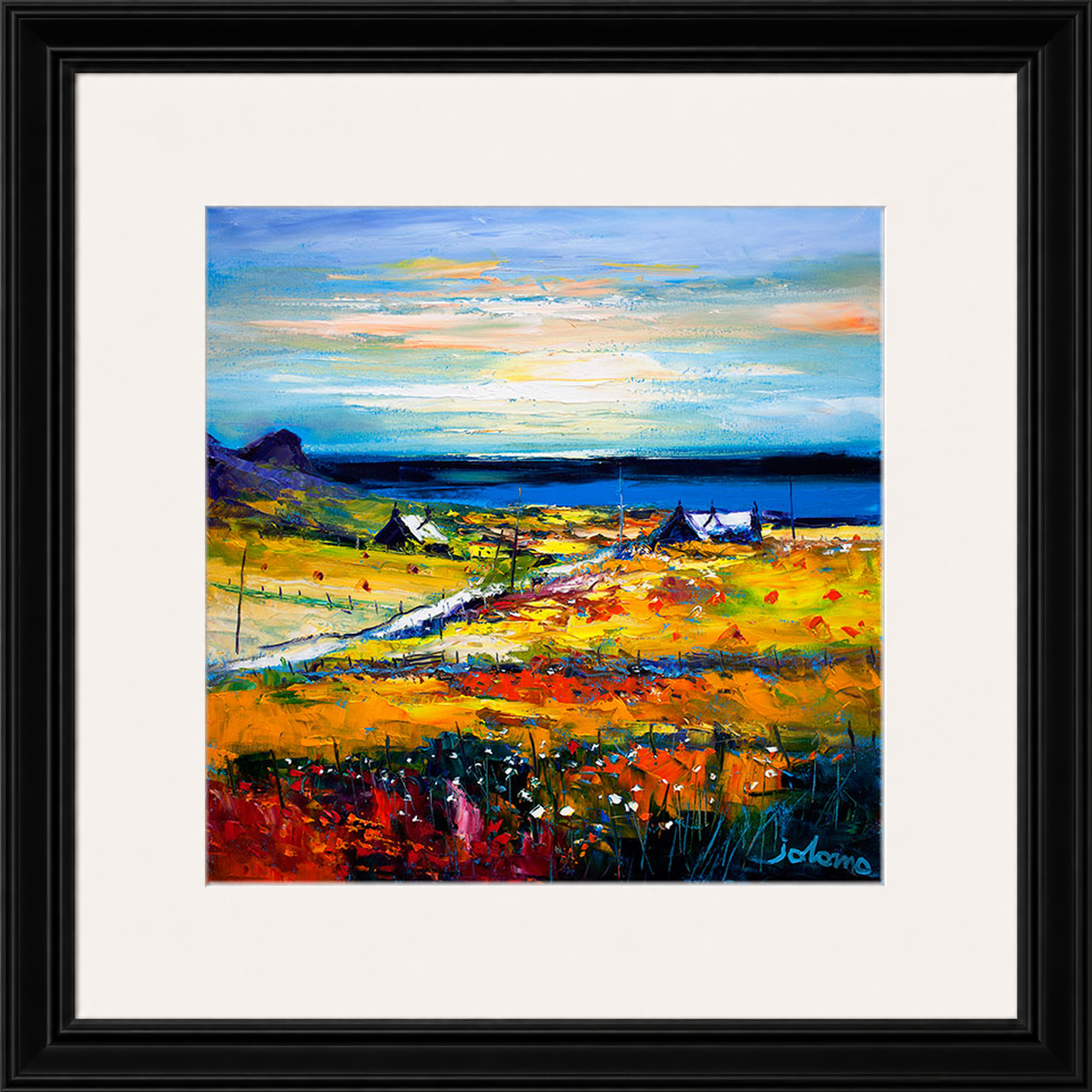 Autumn Light at Kilchattan, Isle of Colonsay by John Lowrie Morrison (Jolomo)