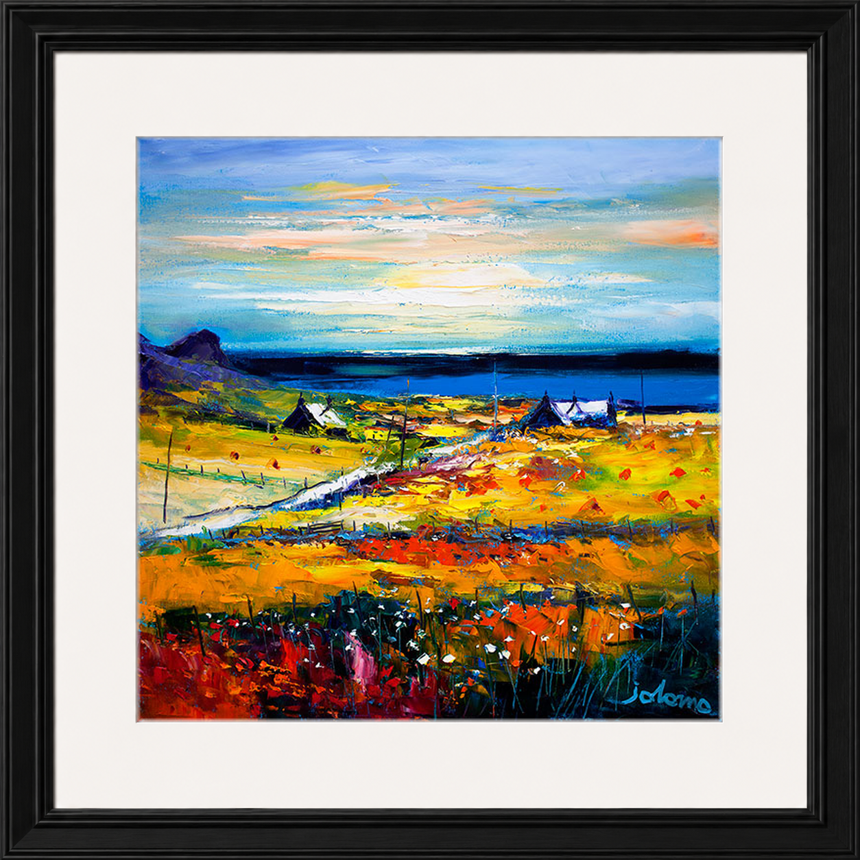 Autumn Light at Kilchattan, Isle of Colonsay by John Lowrie Morrison (Jolomo)