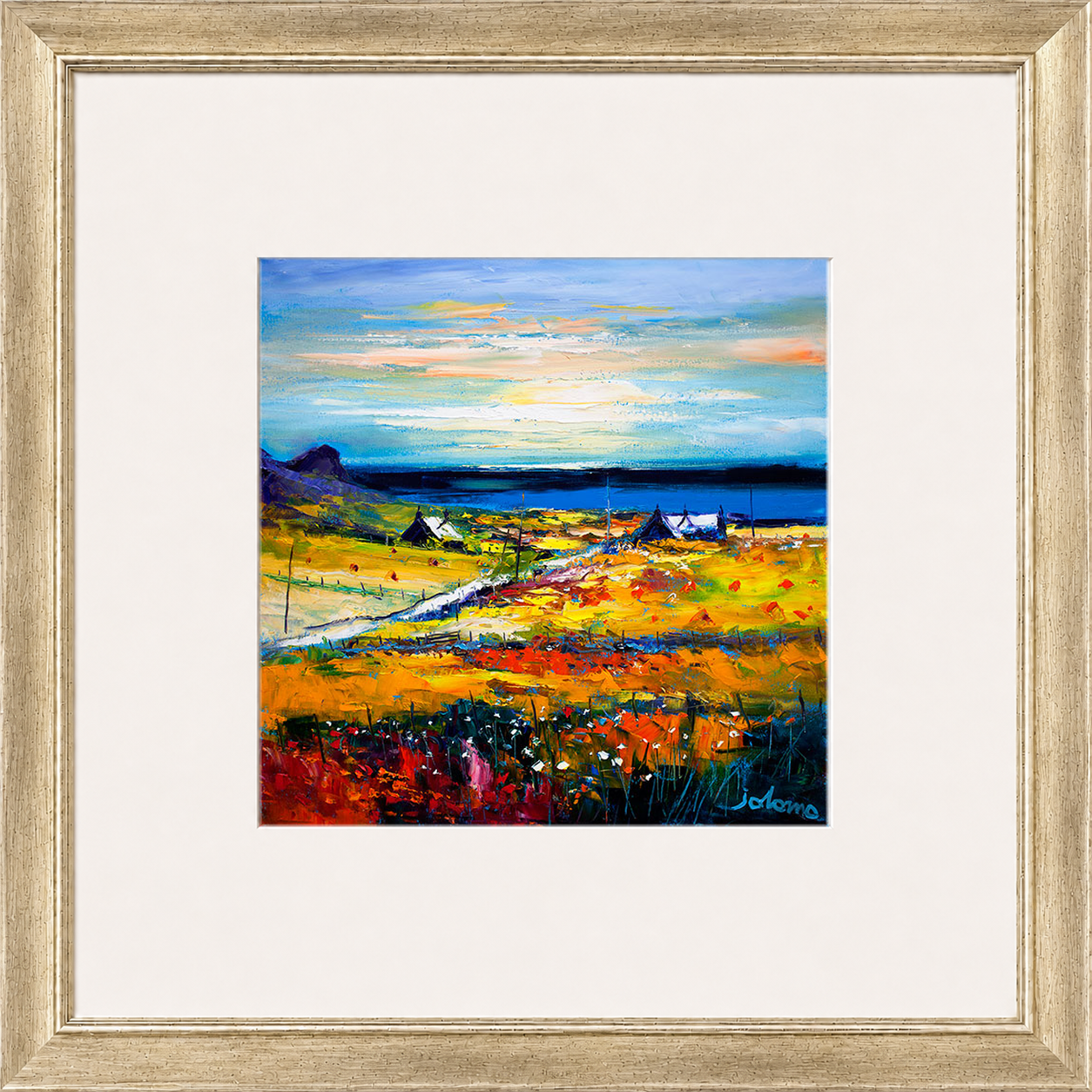 Autumn Light at Kilchattan, Isle of Colonsay by John Lowrie Morrison (Jolomo)