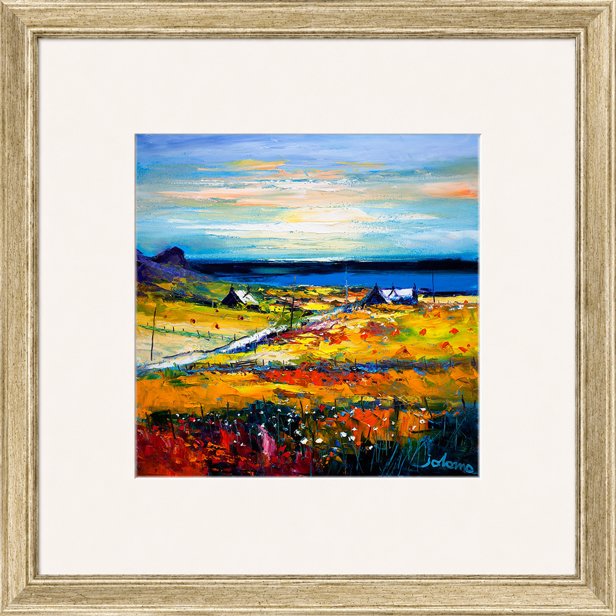 Autumn Light at Kilchattan, Isle of Colonsay by John Lowrie Morrison (Jolomo)