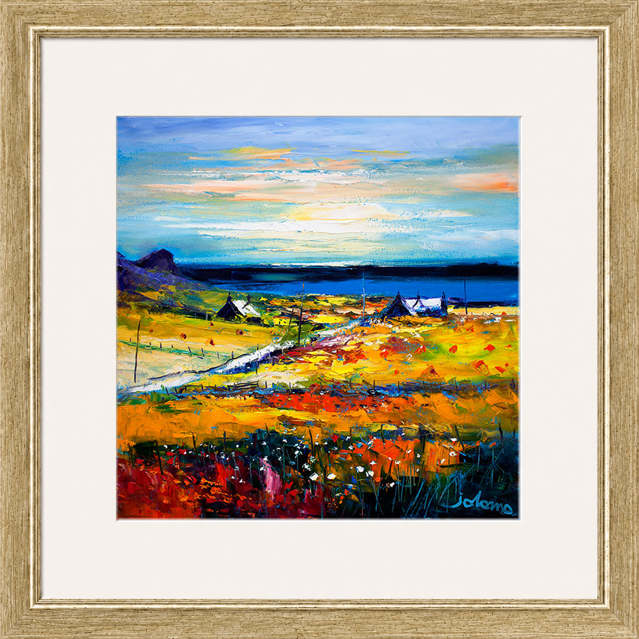Autumn Light at Kilchattan, Isle of Colonsay by John Lowrie Morrison (Jolomo)