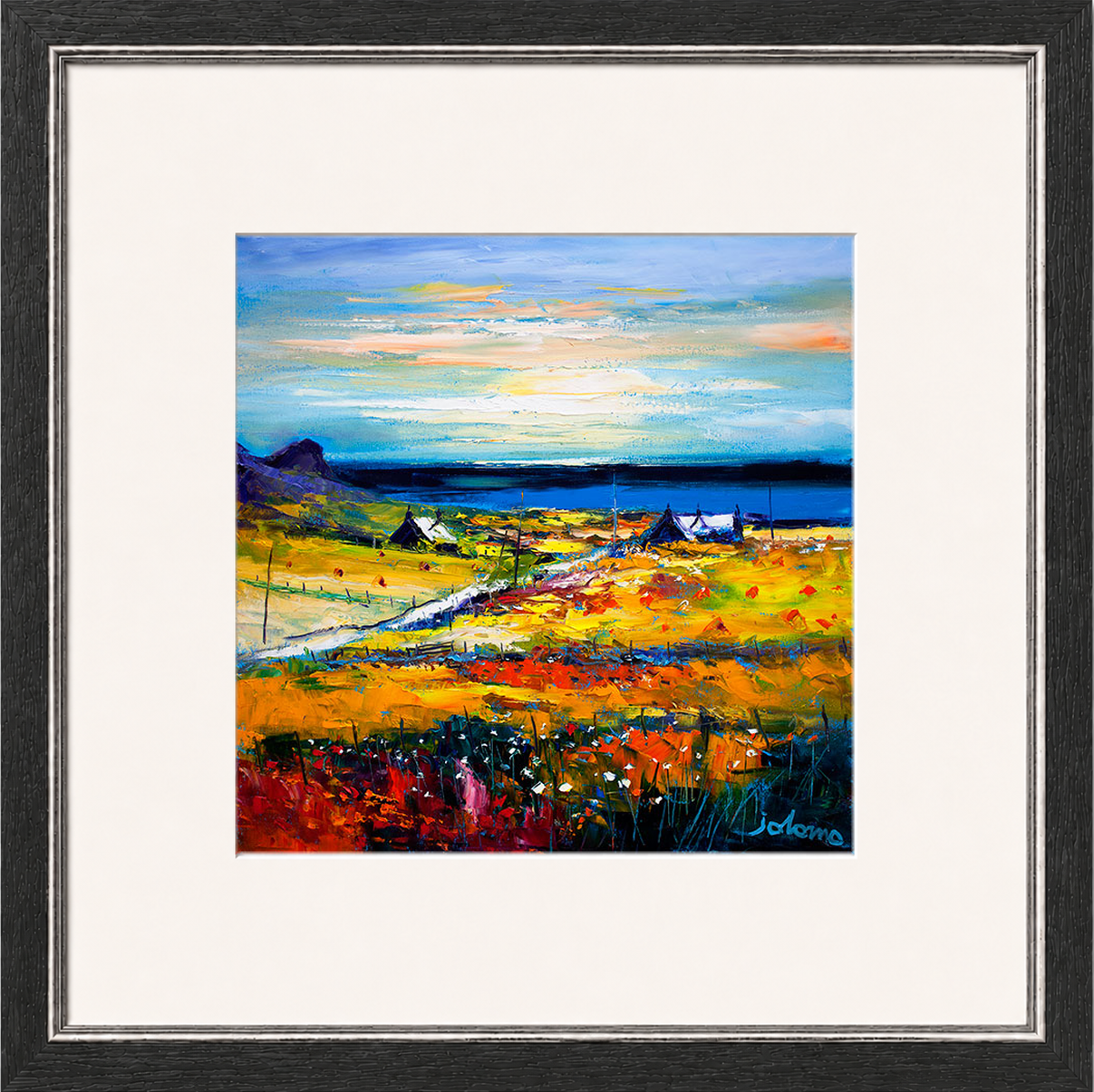 Autumn Light at Kilchattan, Isle of Colonsay by John Lowrie Morrison (Jolomo)