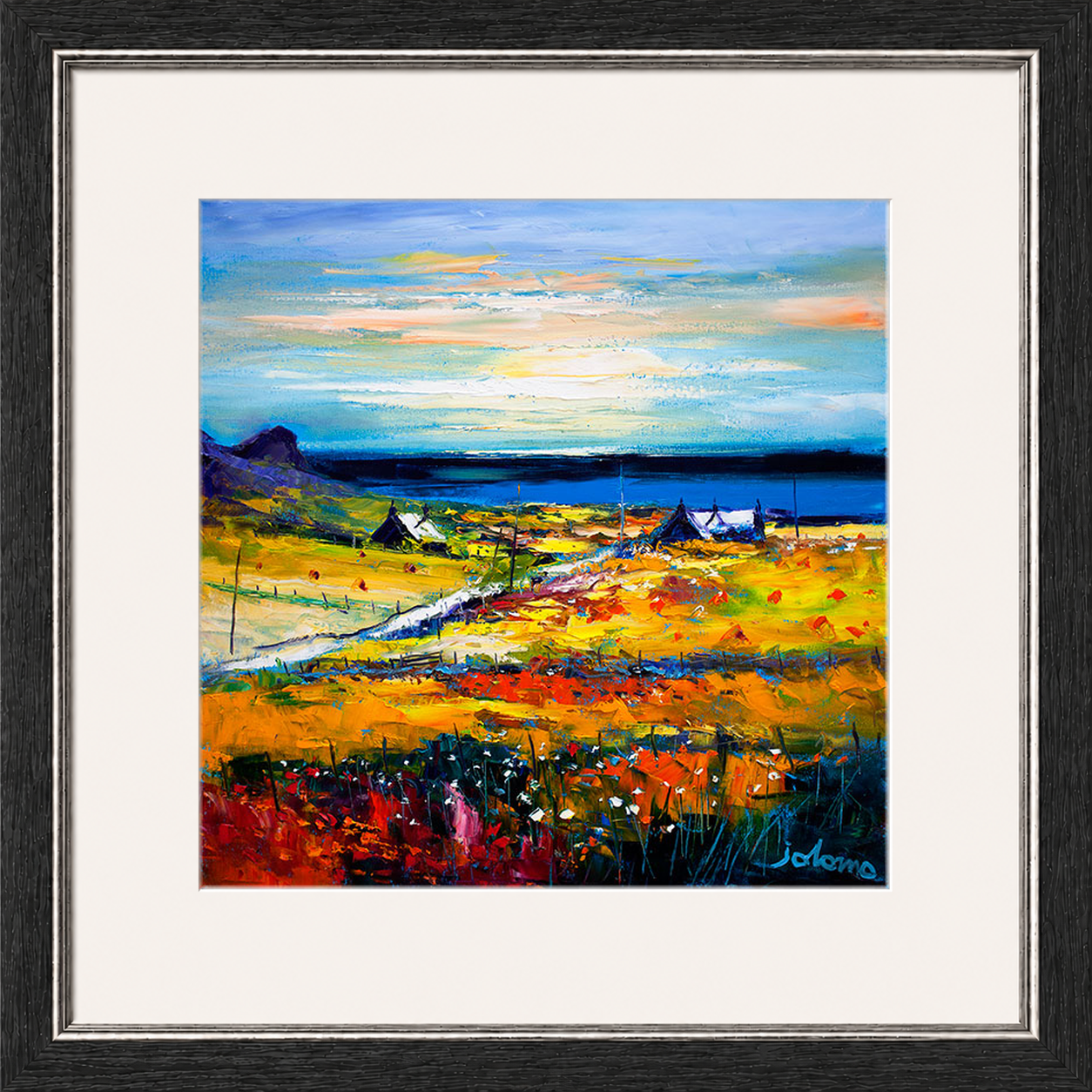 Autumn Light at Kilchattan, Isle of Colonsay by John Lowrie Morrison (Jolomo)