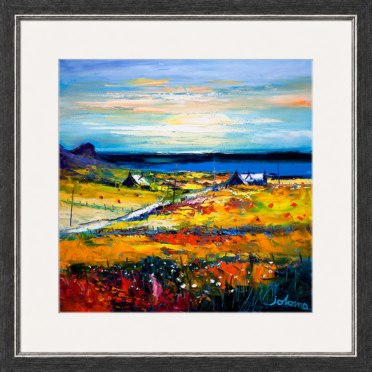 Autumn Light at Kilchattan, Isle of Colonsay by John Lowrie Morrison (Jolomo)