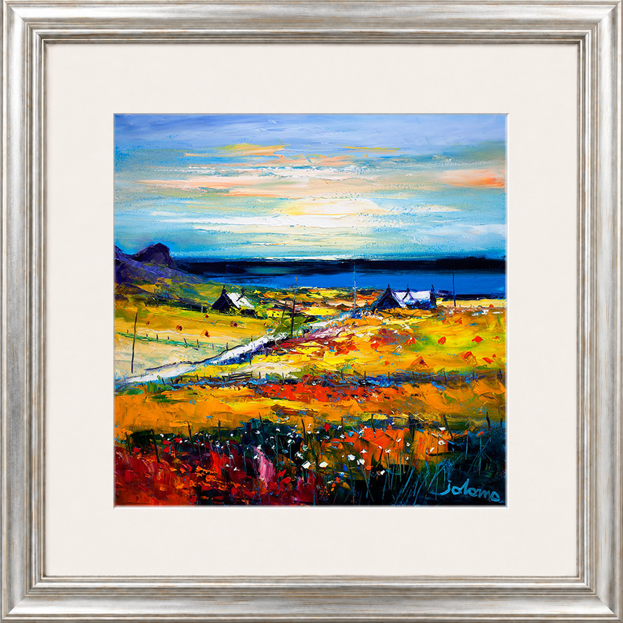 Autumn Light at Kilchattan, Isle of Colonsay by John Lowrie Morrison (Jolomo)