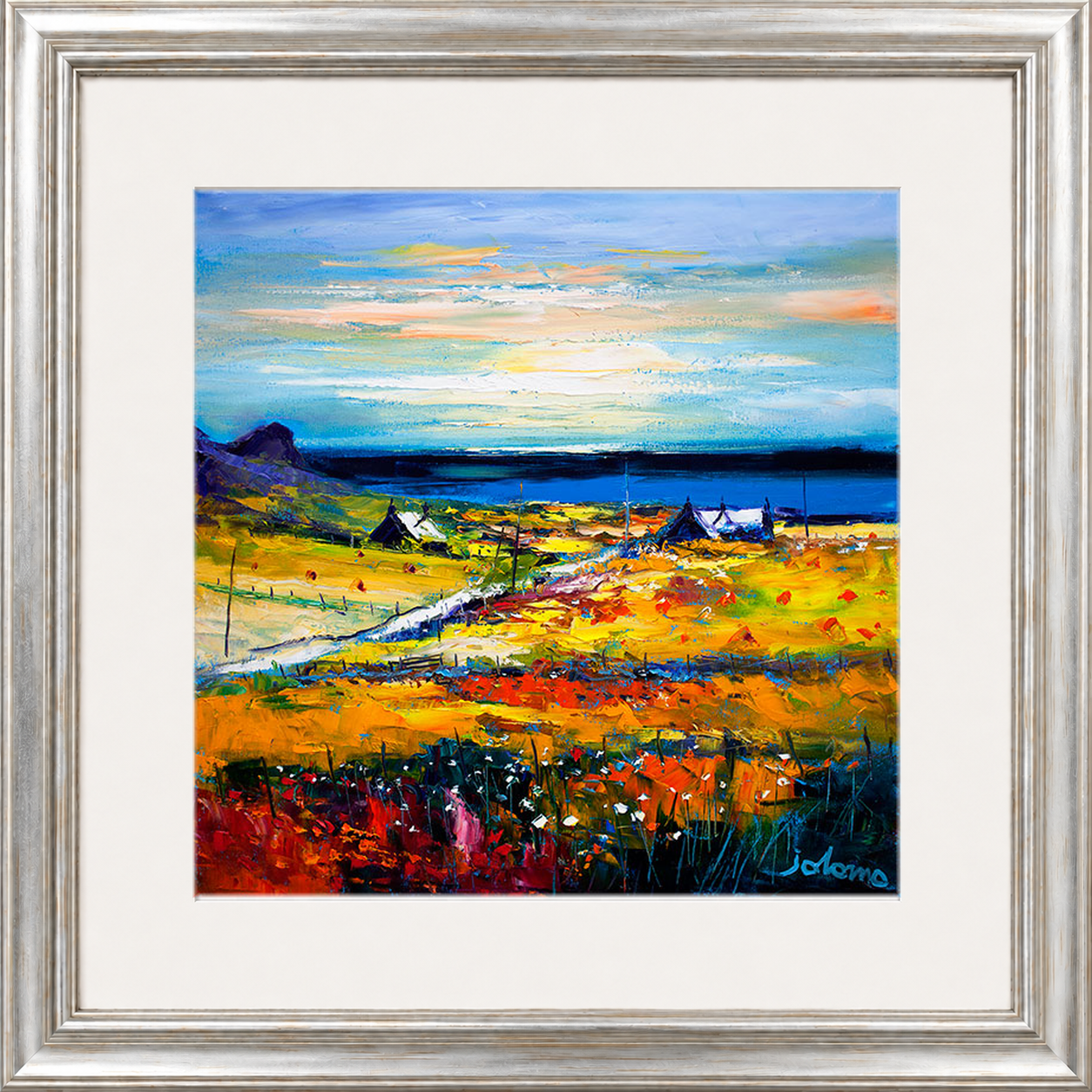 Autumn Light at Kilchattan, Isle of Colonsay by John Lowrie Morrison (Jolomo)