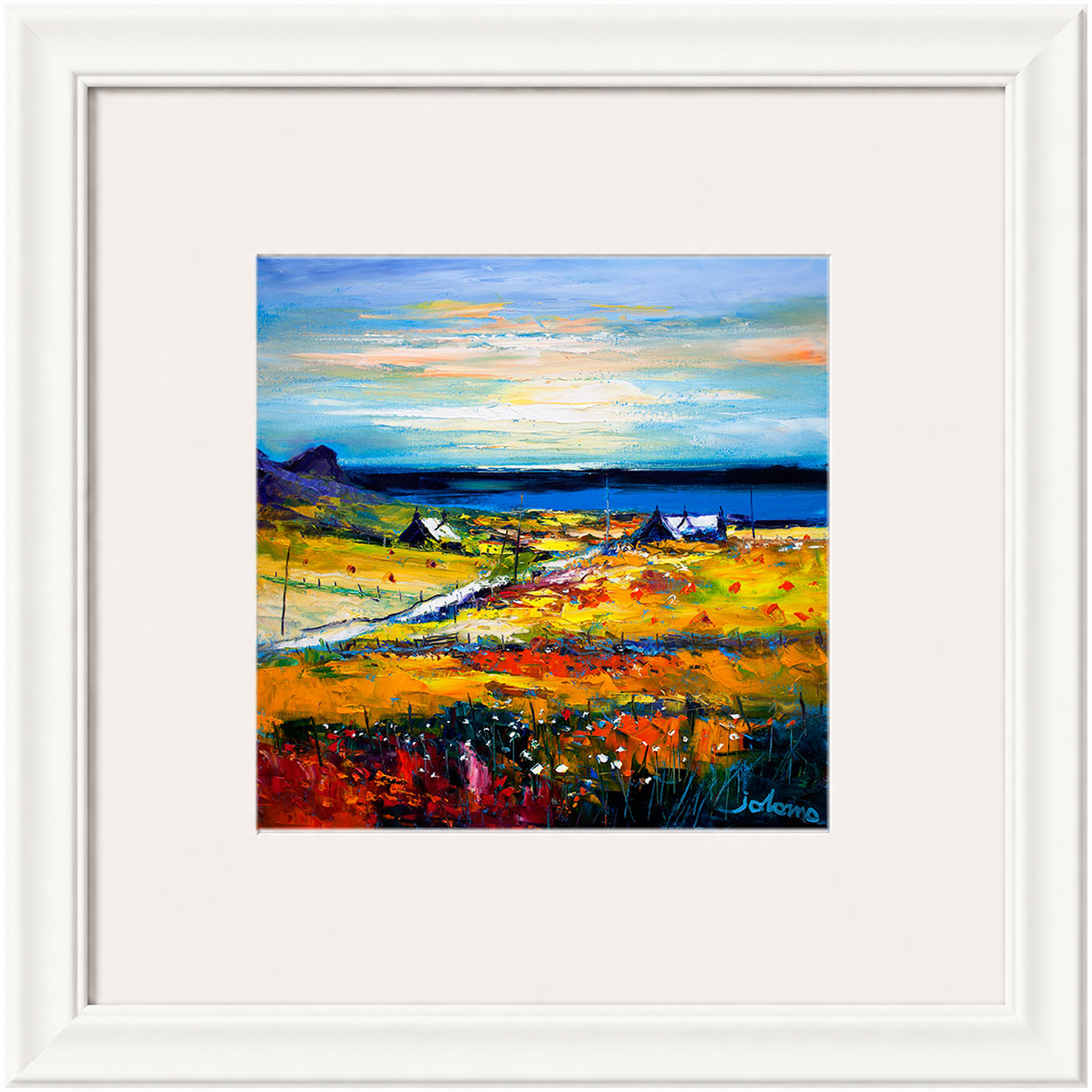 Autumn Light at Kilchattan, Isle of Colonsay by John Lowrie Morrison (Jolomo)