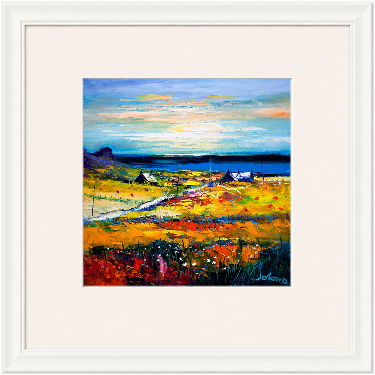 Autumn Light at Kilchattan, Isle of Colonsay by John Lowrie Morrison (Jolomo)
