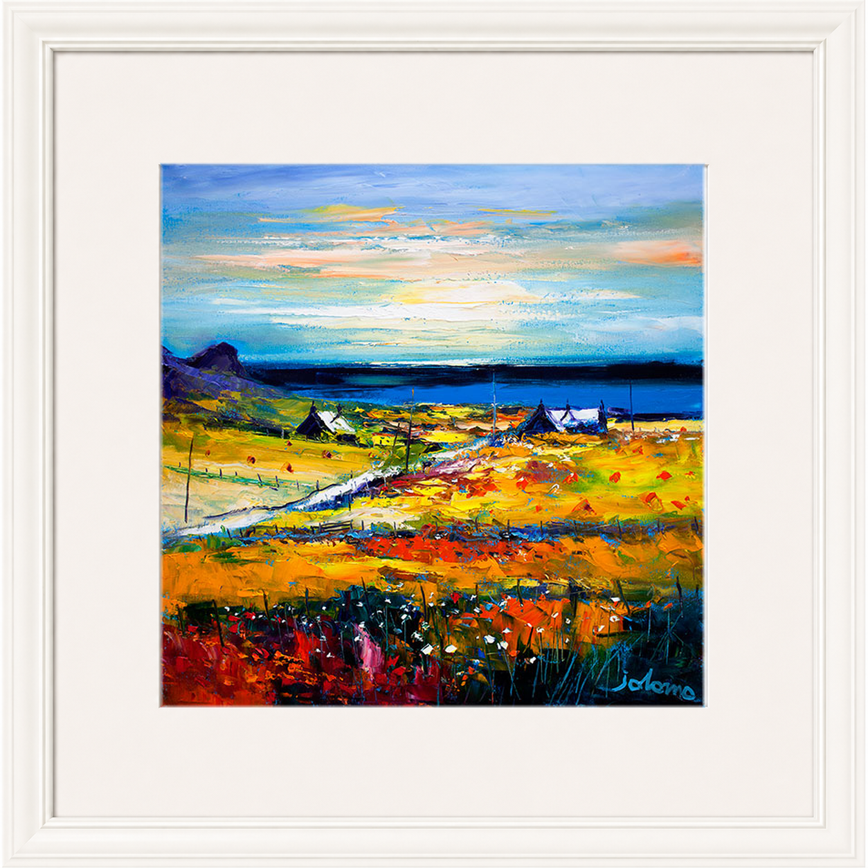 Autumn Light at Kilchattan, Isle of Colonsay by John Lowrie Morrison (Jolomo)