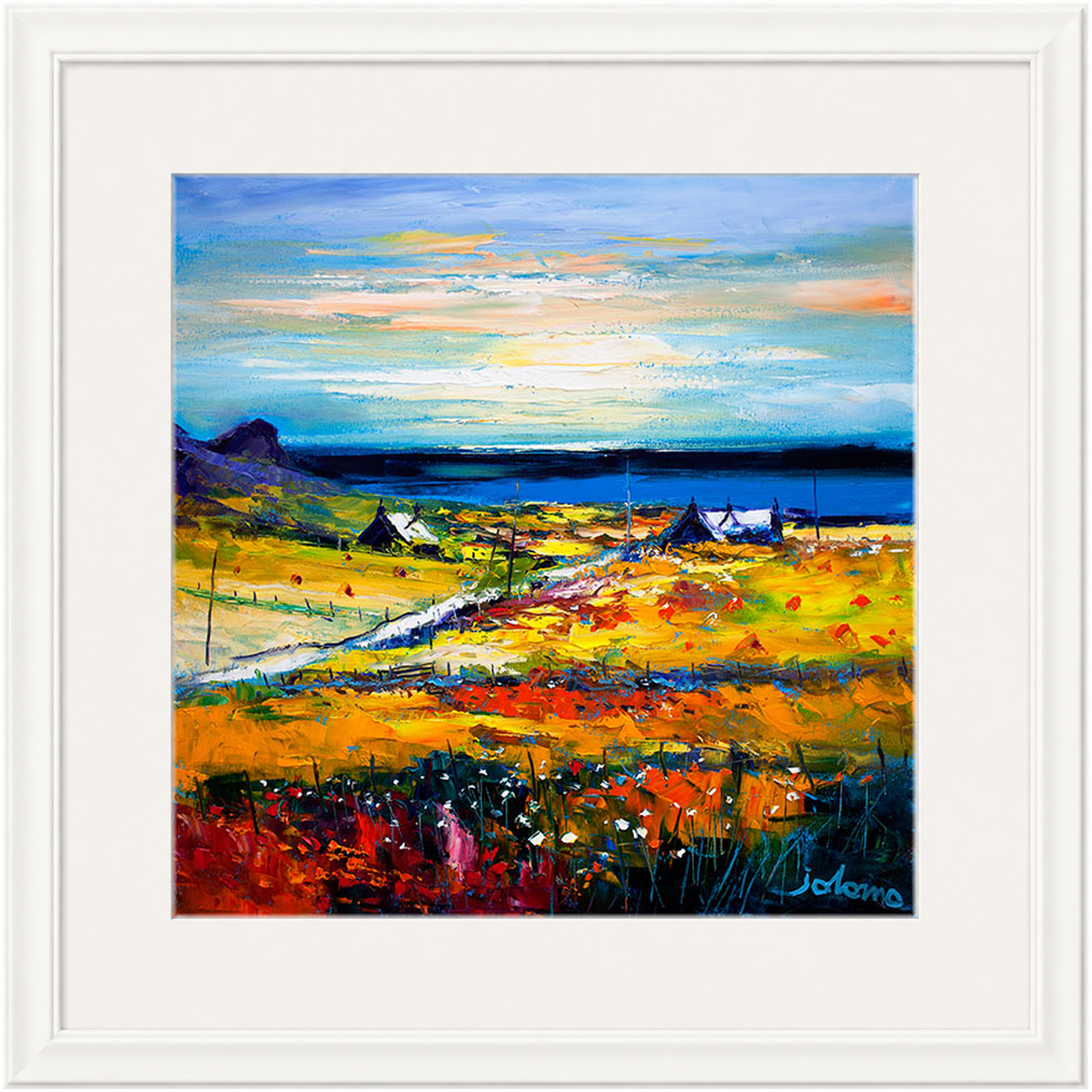 Autumn Light at Kilchattan, Isle of Colonsay by John Lowrie Morrison (Jolomo)