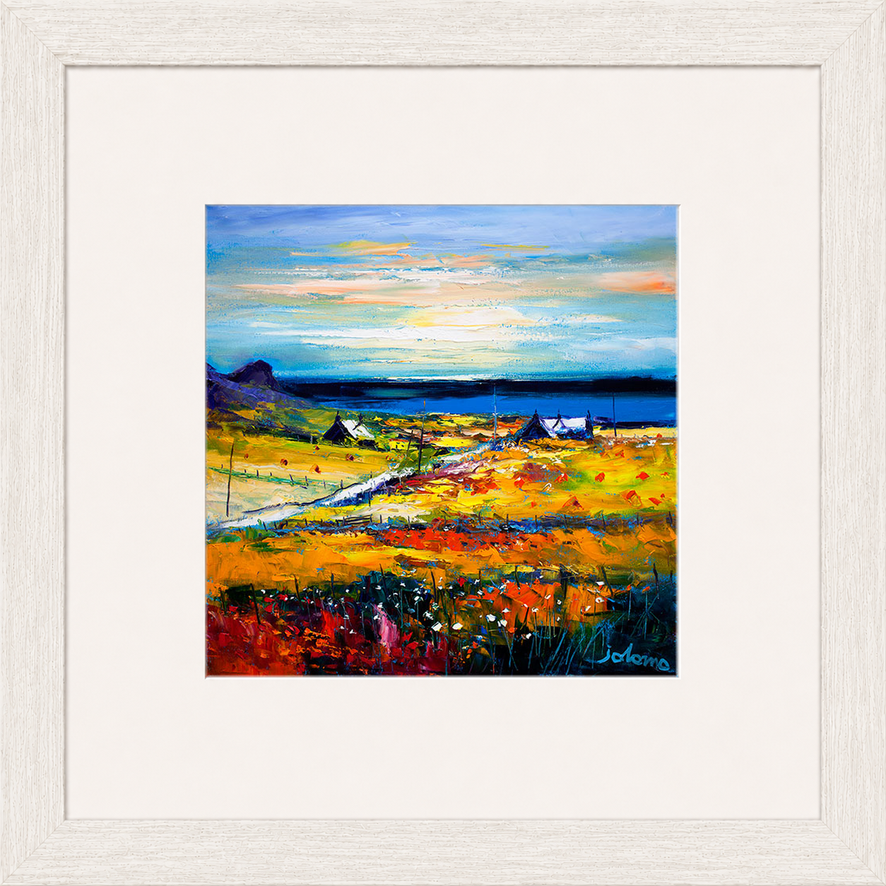 Autumn Light at Kilchattan, Isle of Colonsay by John Lowrie Morrison (Jolomo)
