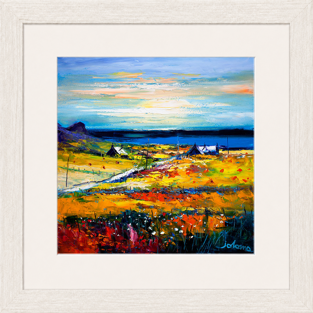 Autumn Light at Kilchattan, Isle of Colonsay by John Lowrie Morrison (Jolomo)