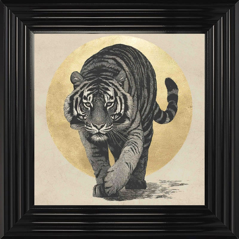 Stalking Gold Tiger