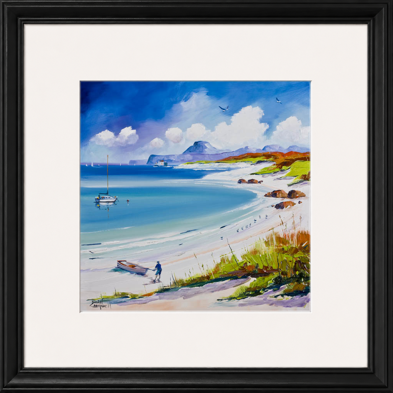 Beach on Iona by Daniel Campbell