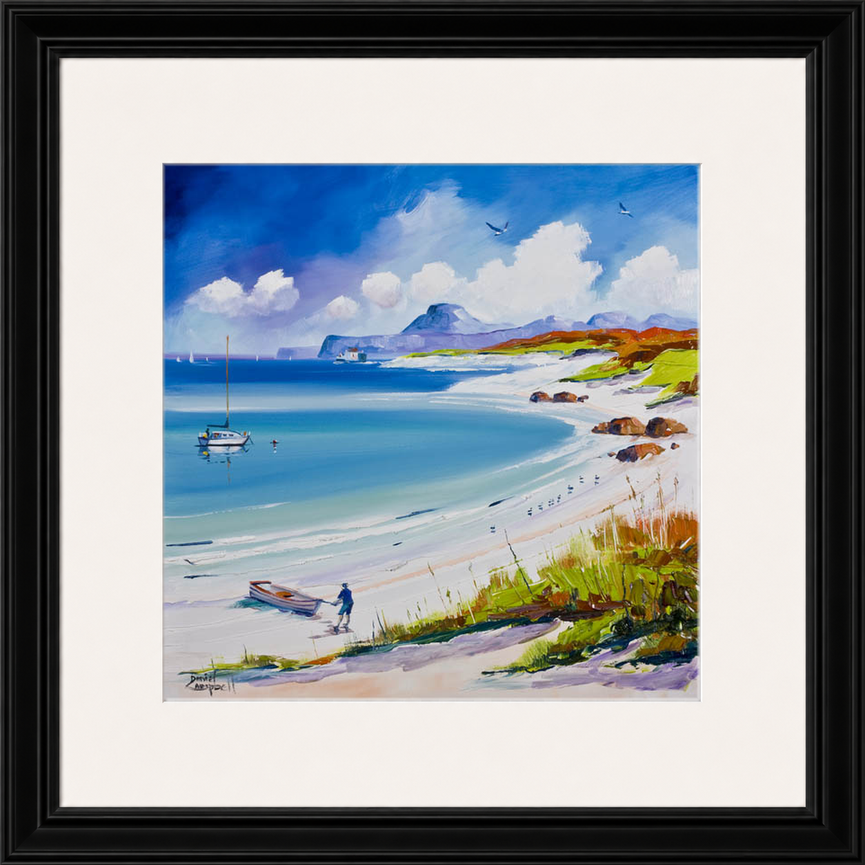 Beach on Iona by Daniel Campbell
