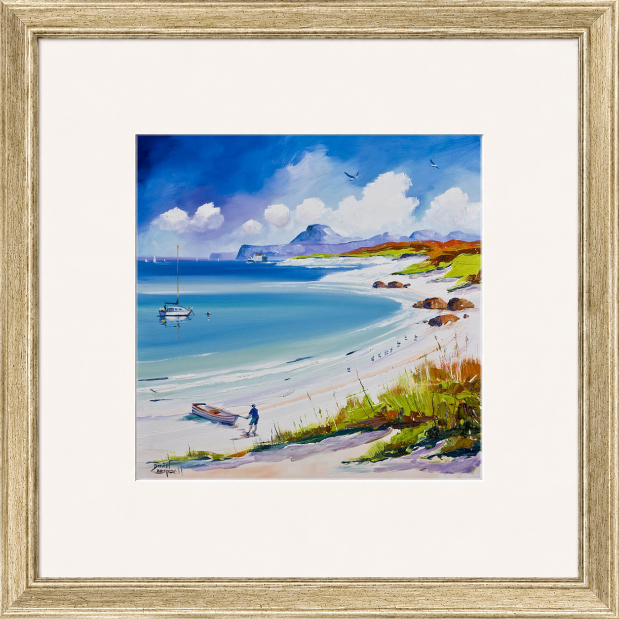 Beach on Iona by Daniel Campbell