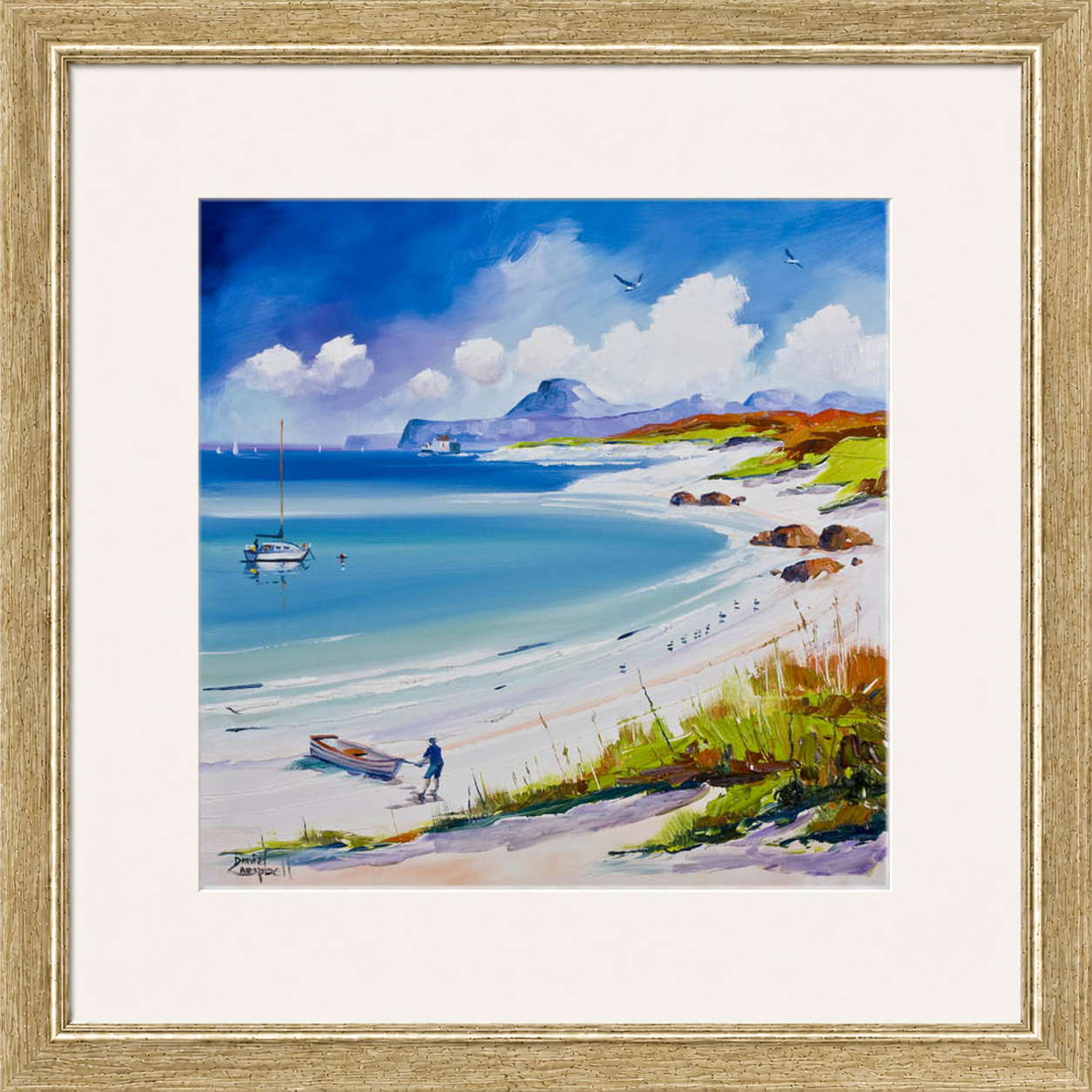 Beach on Iona by Daniel Campbell