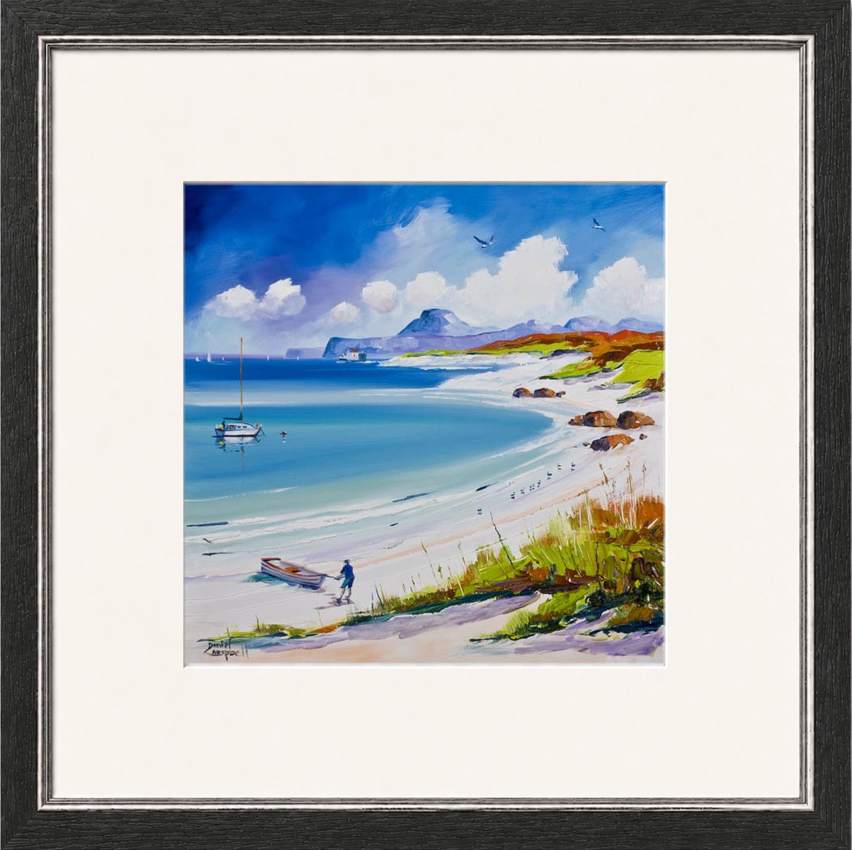 Beach on Iona by Daniel Campbell
