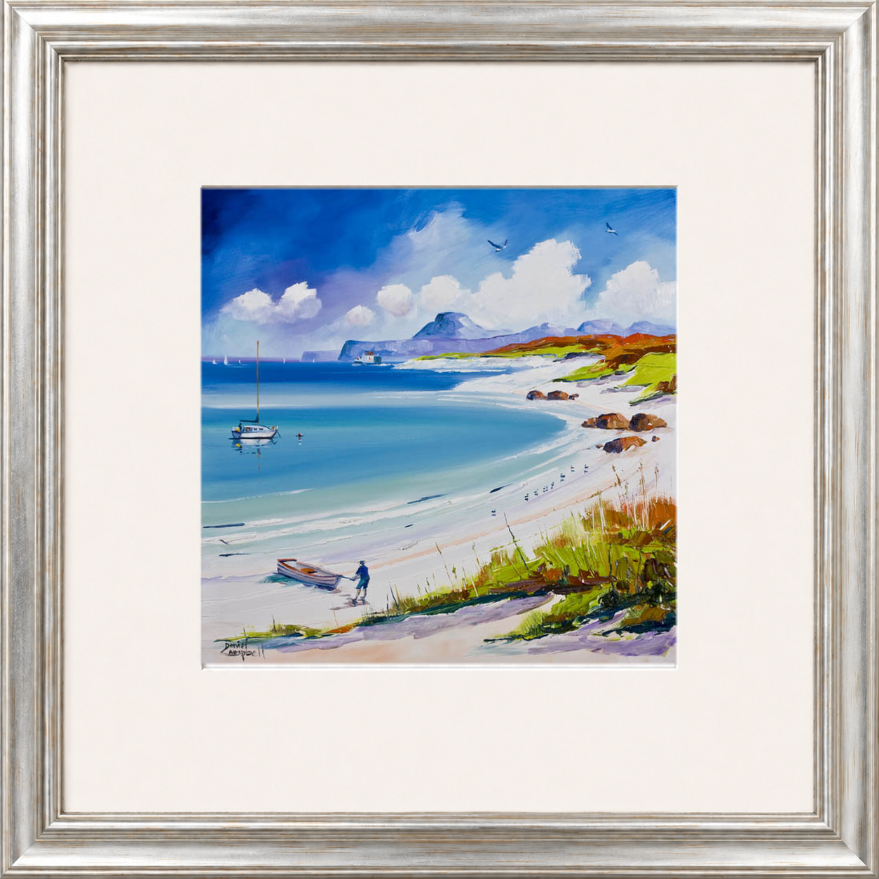 Beach on Iona by Daniel Campbell