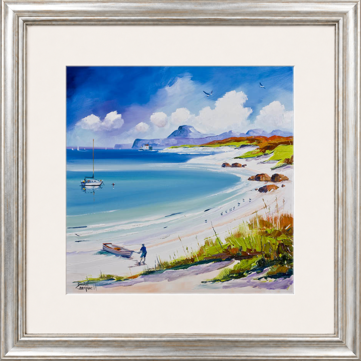 Beach on Iona by Daniel Campbell