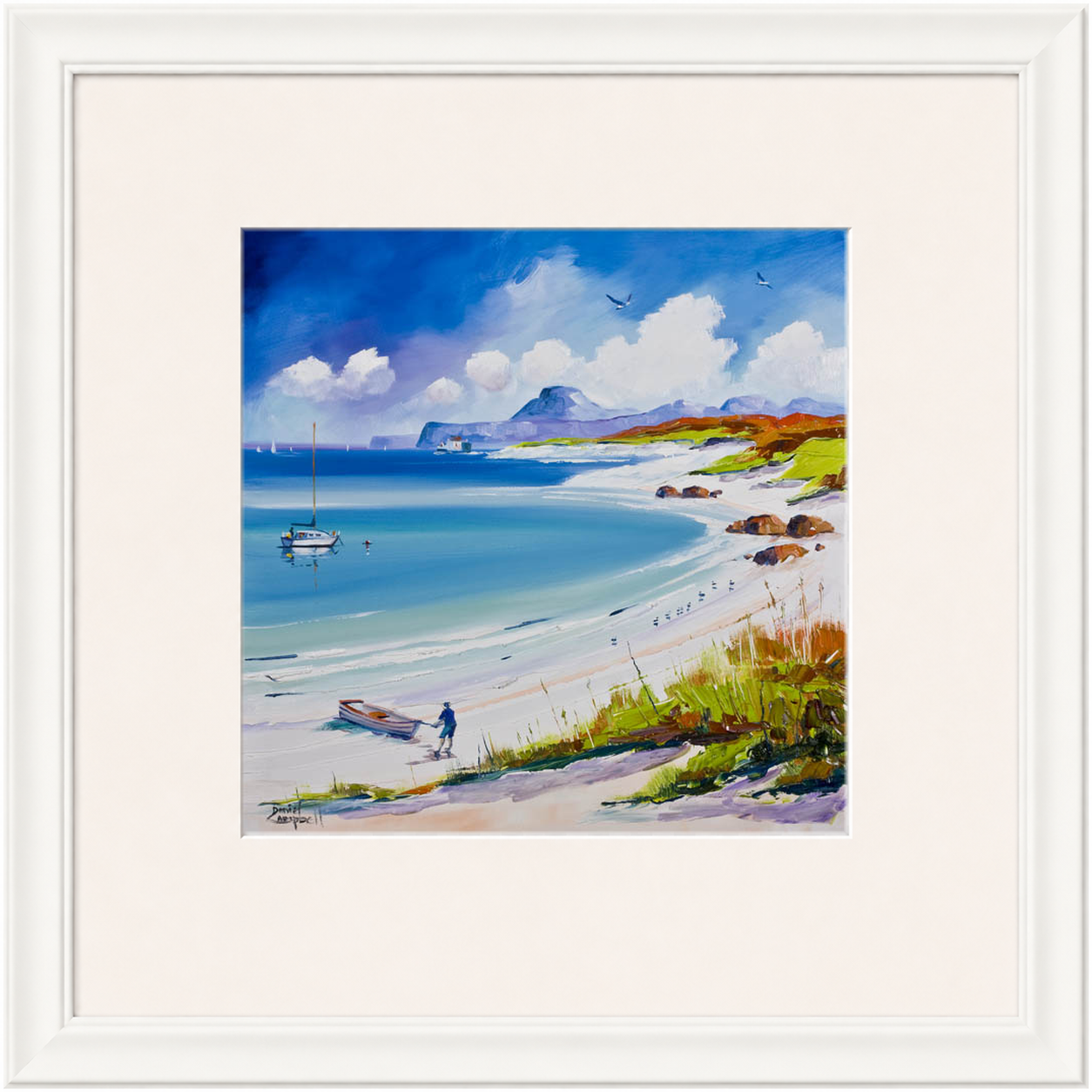 Beach on Iona by Daniel Campbell