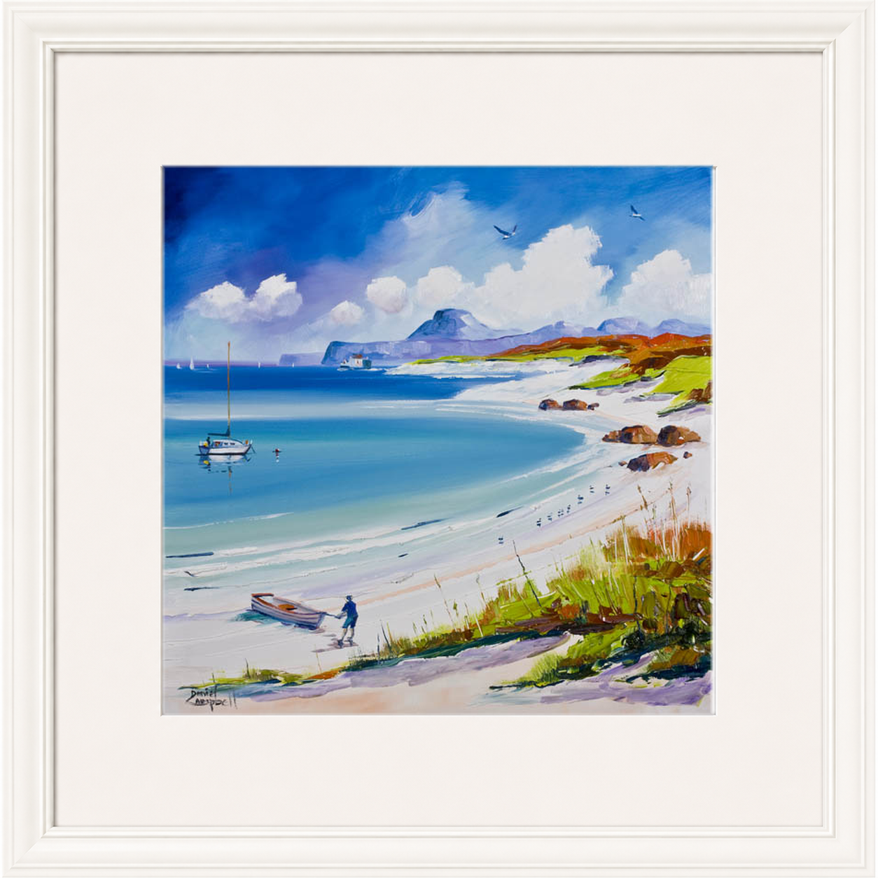 Beach on Iona by Daniel Campbell