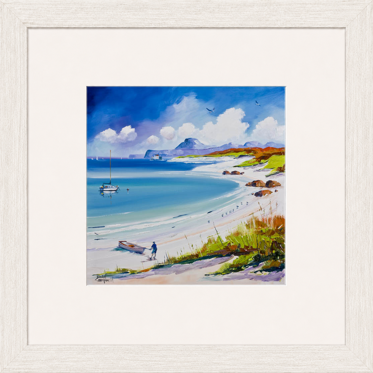 Beach on Iona by Daniel Campbell