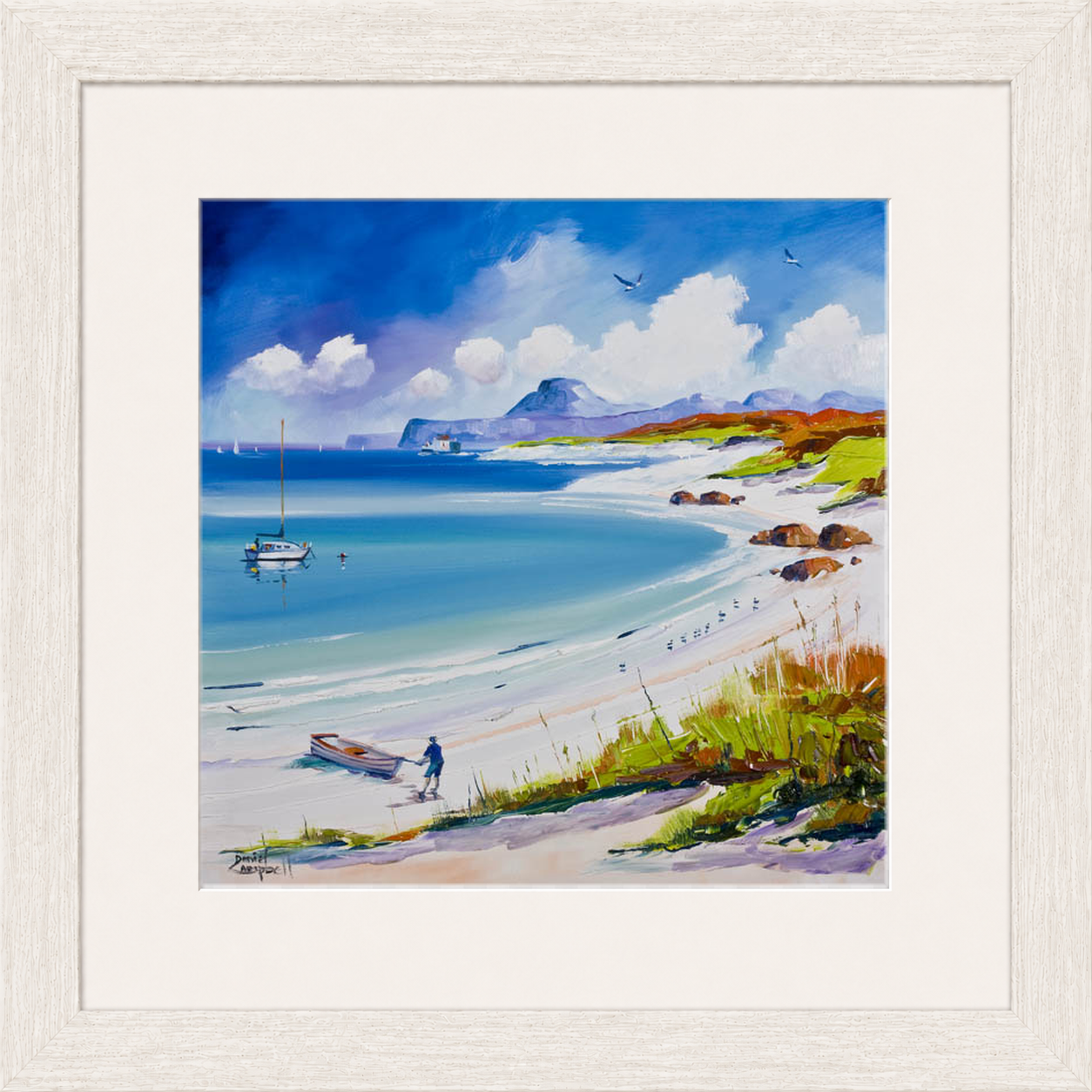 Beach on Iona by Daniel Campbell