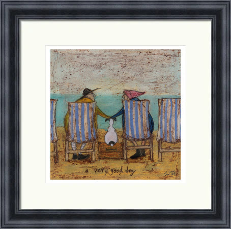 A Very Good Day by Sam Toft framed sam toft wall art print - alternate product image 3