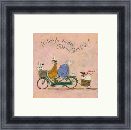It's Time for Another Grand Day Out by Sam Toft framed sam toft wall art print - alternate product image 3