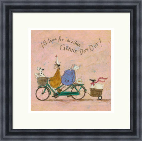 It's Time for Another Grand Day Out by Sam Toft framed sam toft wall art print - alternate product image 8