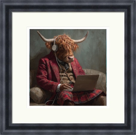 Highland Blogger by the Highland Cow Collective