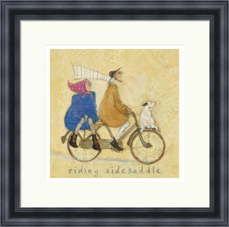 Riding Side Saddle by Sam Toft