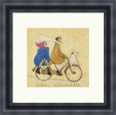 Riding Side Saddle by Sam Toft