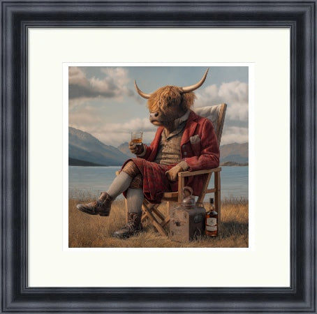Another Dram by the Loch by the Highland Cow Collective
