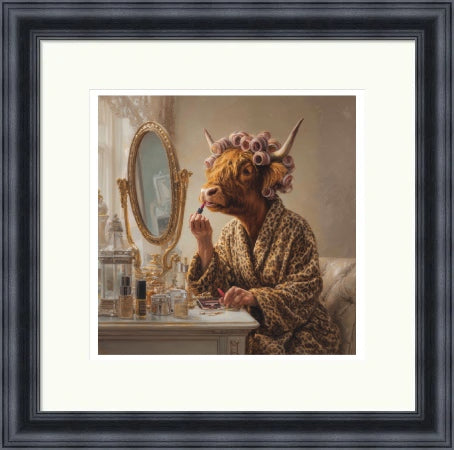 Cows Night Out by the Highland Cow Collective