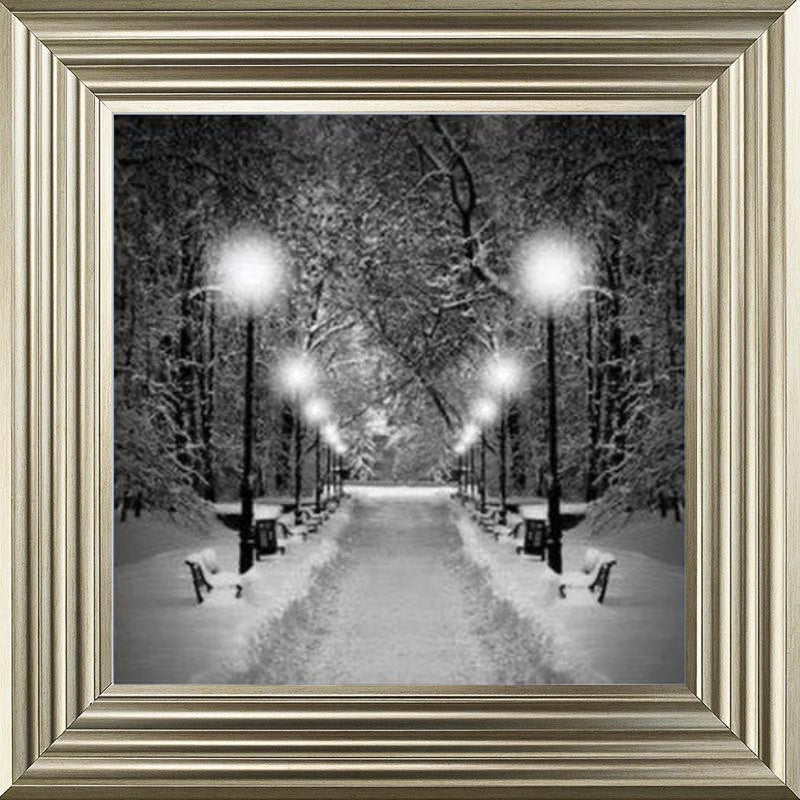 Winters Eve - Black and White
